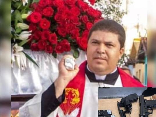 Padre de Pernambuco é preso com armas e munições na Paraíba