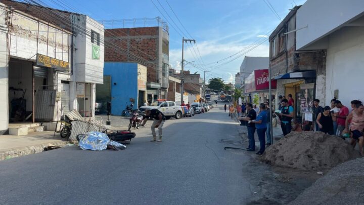 Carroceiro morre atropelado por moto em Caruaru