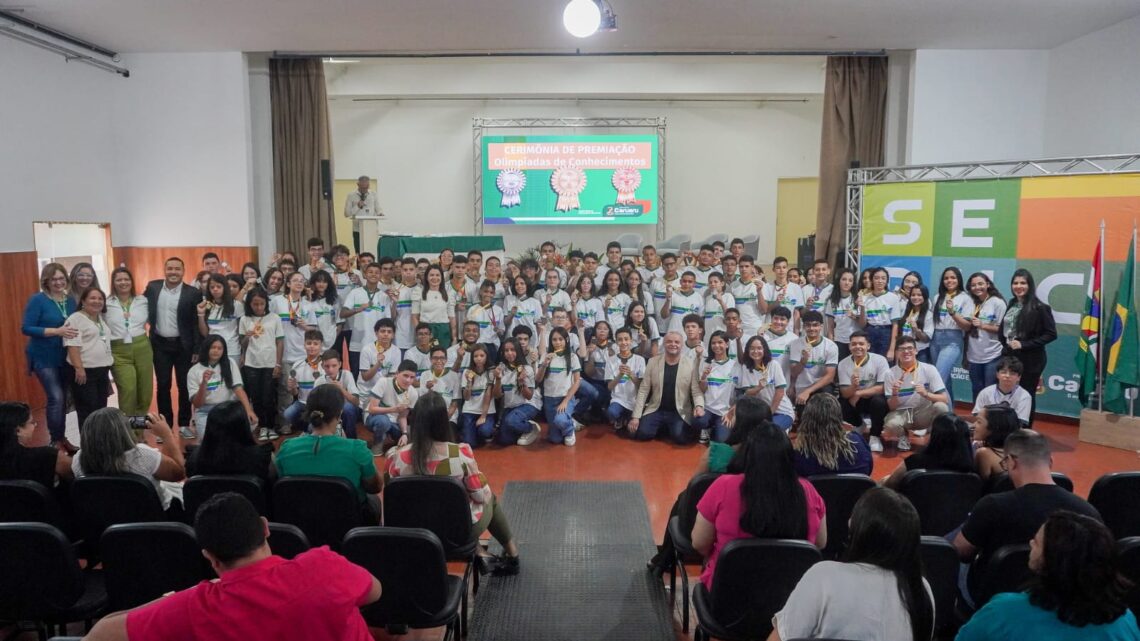 Educação de Caruaru obtém destaque em olimpíadas nacionais de avaliação estudantil, com a conquista de mais de 100 medalhas