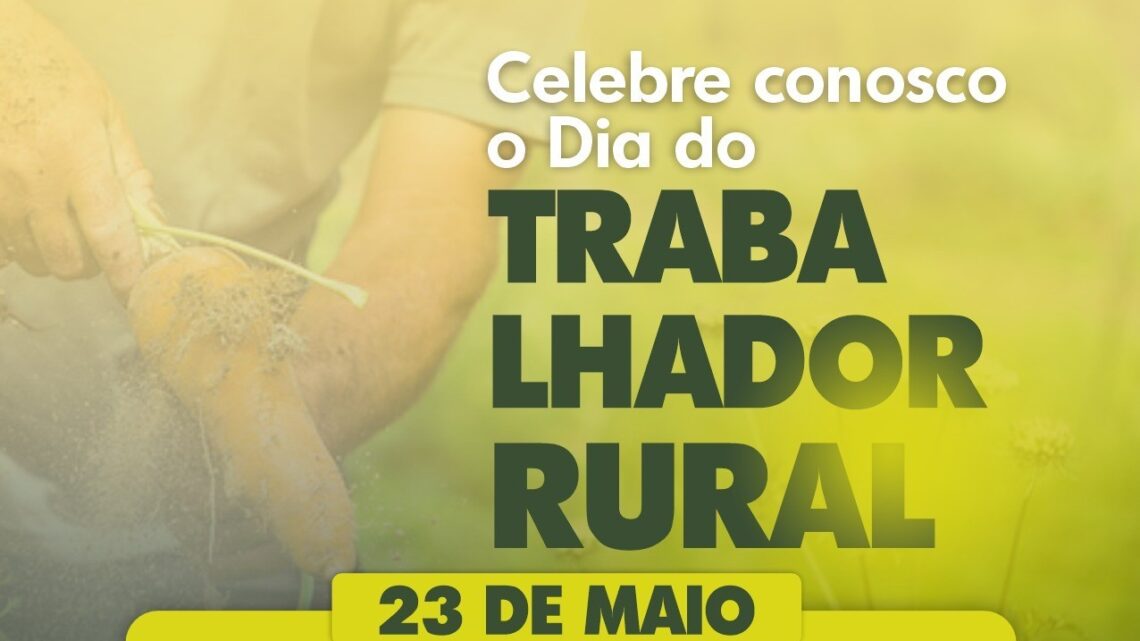 Dia do Trabalhador Rural será comemorado em Caruaru, nesta quinta-feira (23) Dia do Trabalhador Rural será comemorado em Caruaru, nesta quinta-feira (23)