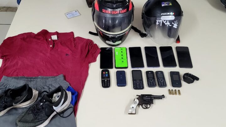 Homem é preso após assalto e objetos são recuperados