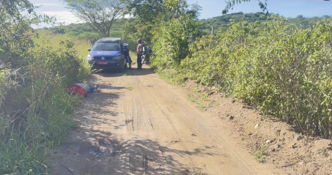 Homem é assassinado em estrada vicinal na zona rural de Caruaru