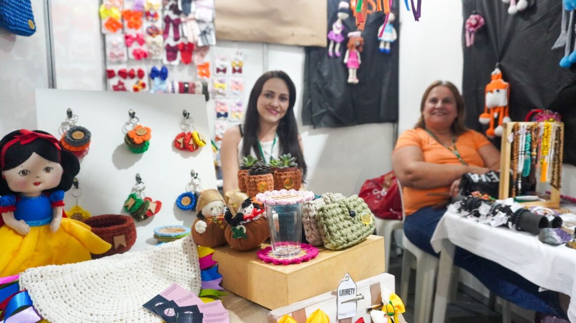 Artesanato e empreendedorismo feminino são destaques na Estação Ferroviária no São João de Caruaru