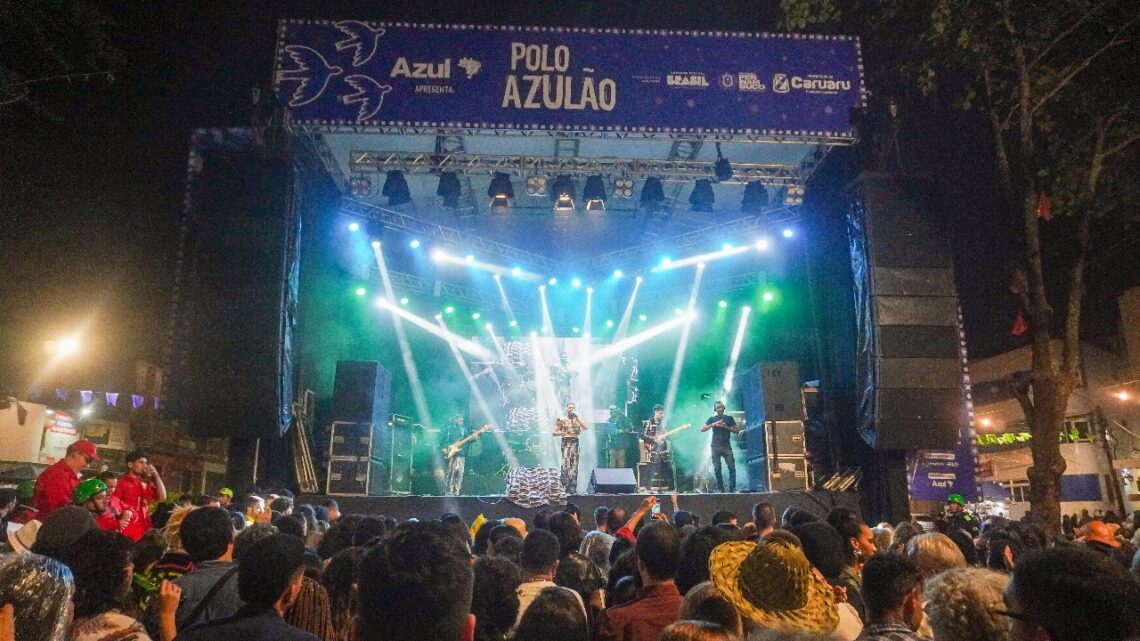 Polo Azulão abre espaço para grandes nomes da música caruaruense Polo Azulão abre espaço para grandes nomes da música caruaruense