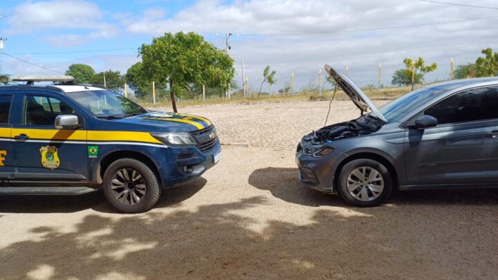 PRF recupera quatro veículos roubados neste fim de semana