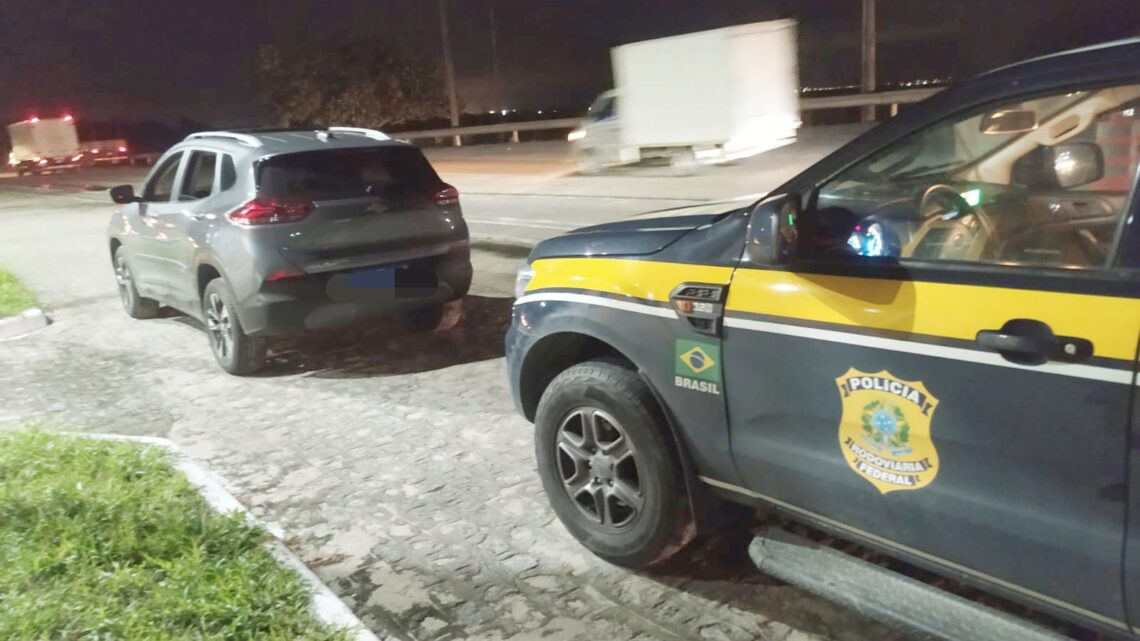 Envolvido com furto a caixas eletrônicos rompe tornozeleira e é detido pela PRF