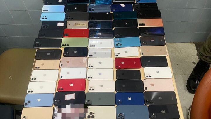 Polícia recupera dezenas de celulares roubados no São João
