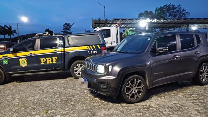 PRF recupera cinco veículos no fim de semana em Pernambuco