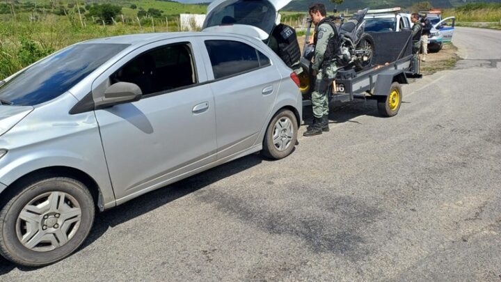 PRF apreende 10 veículos, por adulteração, em menos de 24 horas