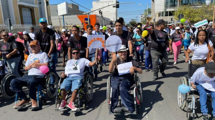 Apaes realizam grande caminhada em Agrestina