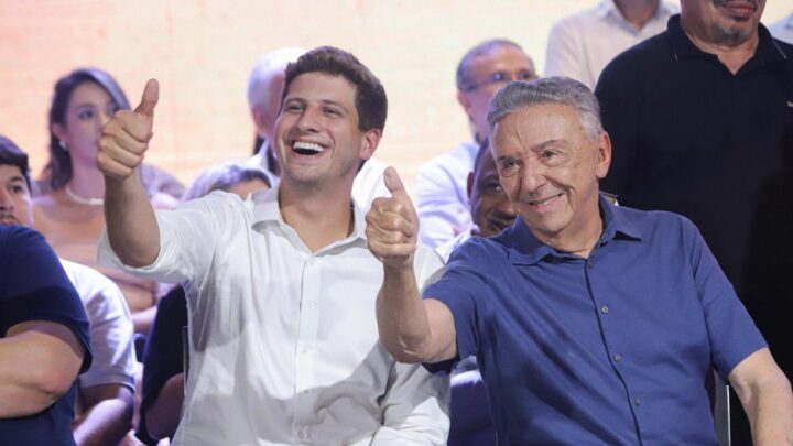 João Campos na convenção de Zé Queiroz