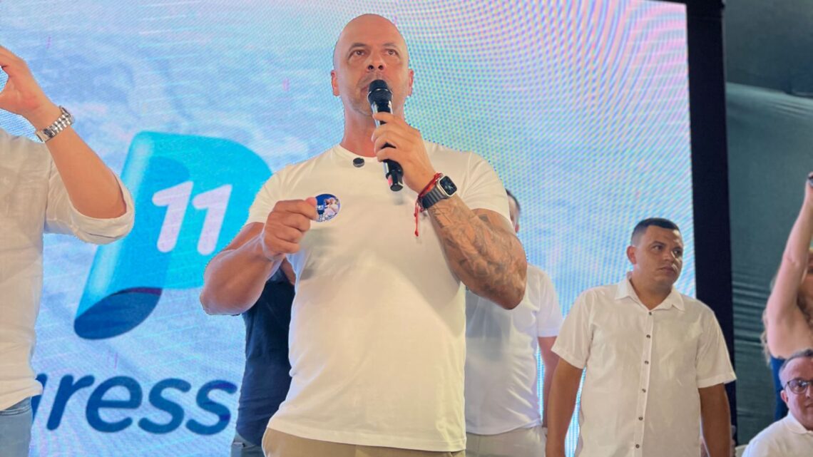 Na convenção do PP, Anderson Correia oficializa candidatura a vereador de Caruaru