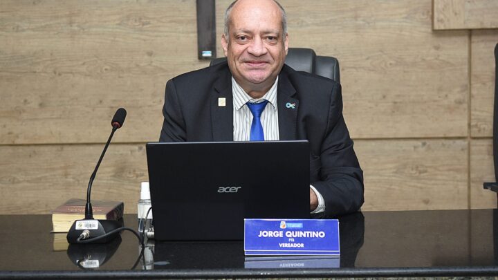 Vereador Jorge Quintino Apresenta Anteprojeto de Lei de Incentivo ao Terceiro Setor