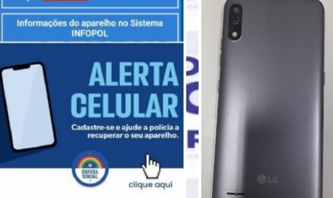 Criança chama PM ao ver mãe sendo agredida pelo padastro e celular queixado é recuperado