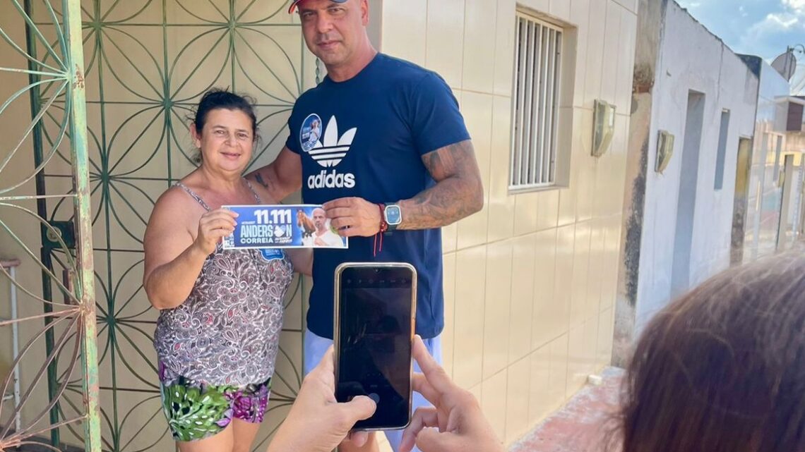 Adesivaço e visitas na zona rural marcam domingo de campanha de Anderson Correia Adesivaço e visitas na zona rural marcam domingo de campanha de Anderson Correia