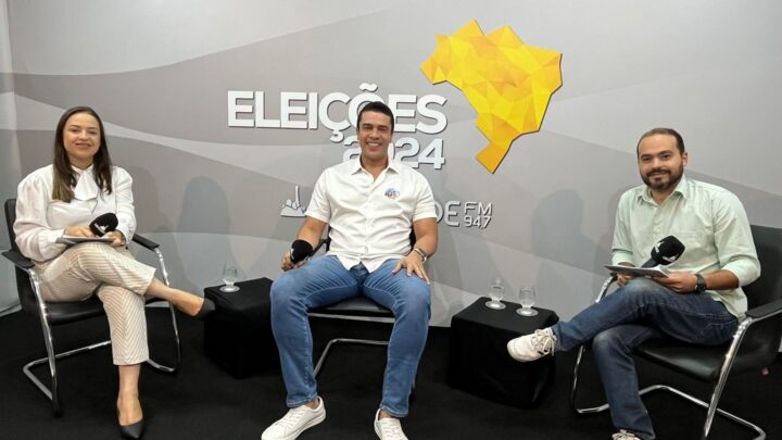 Rodrigo Pinheiro destaca importância de parceria com Raquel Lyra nos avanços realizados em Caruaru, durante sabatina na rádio Liberdade