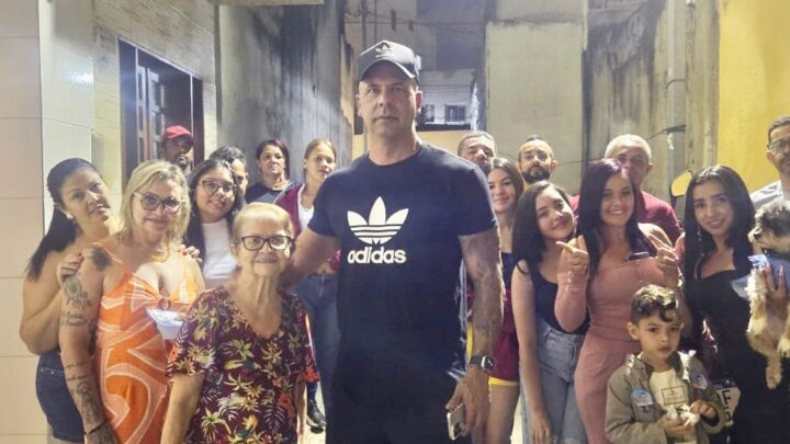 Moradores do Salgado e São Francisco manifestam apoio à Anderson Correia