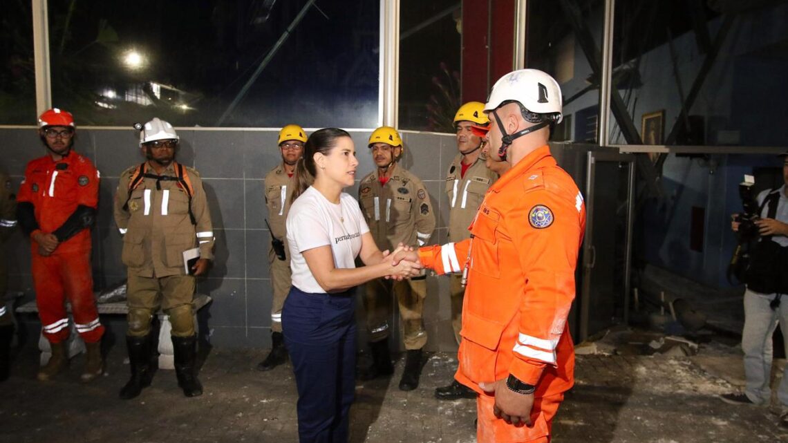 Governadora Raquel Lyra garante a reconstrução do Santuário de Nossa Senhora da Conceição Governadora Raquel Lyra garante a reconstrução do Santuário de Nossa Senhora da Conceição