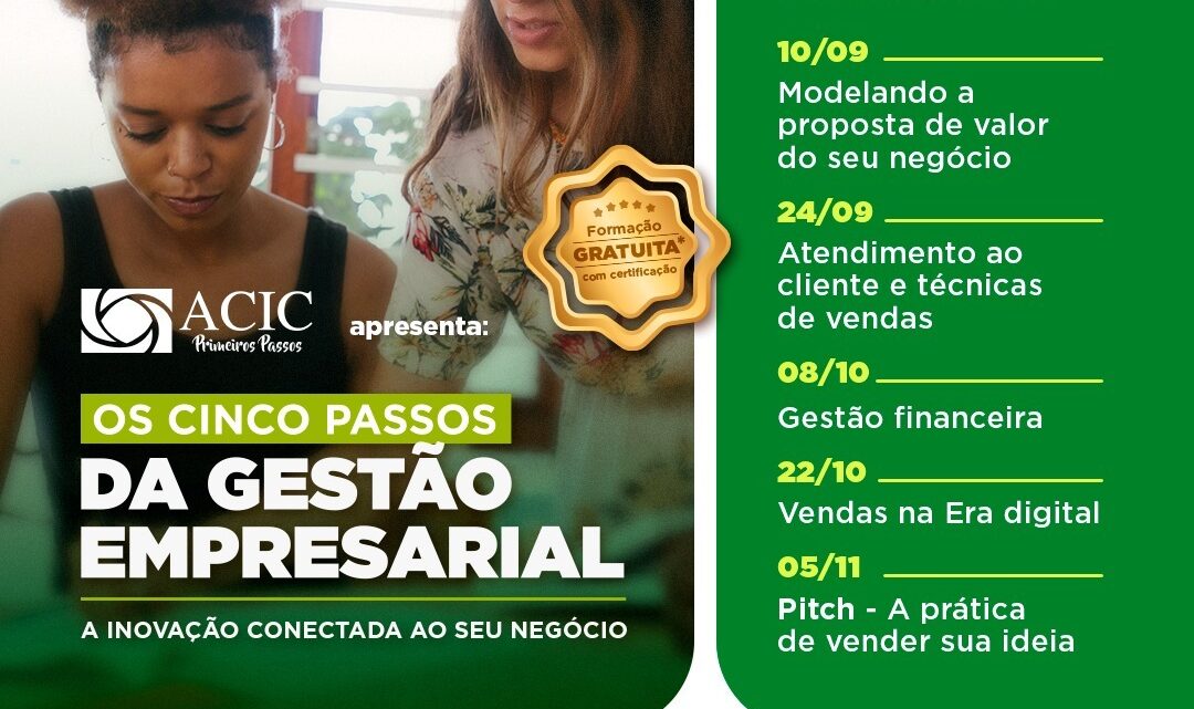 Inscrições gratuitas estão abertas para nova turma do Núcleo Primeiros Passos Inscrições gratuitas estão abertas para nova turma do Núcleo Primeiros Passos