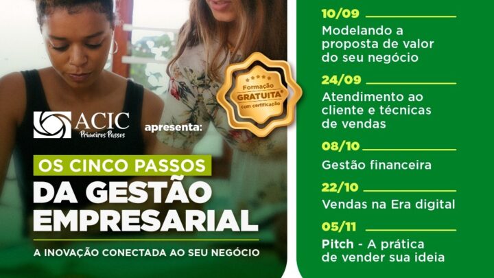 Inscrições gratuitas estão abertas para nova turma do Núcleo Primeiros Passos