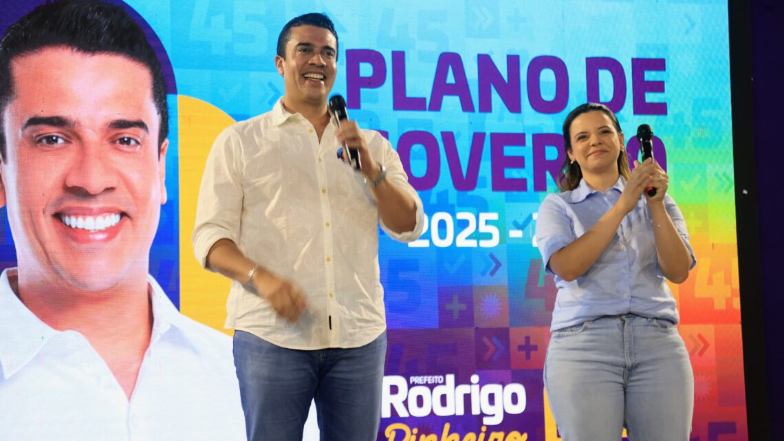 Plano de Governo de Rodrigo Pinheiro é apresentado tendo como principal objetivo: o cuidado com as pessoas Plano de Governo de Rodrigo Pinheiro é apresentado tendo como principal objetivo: o cuidado com as pessoas