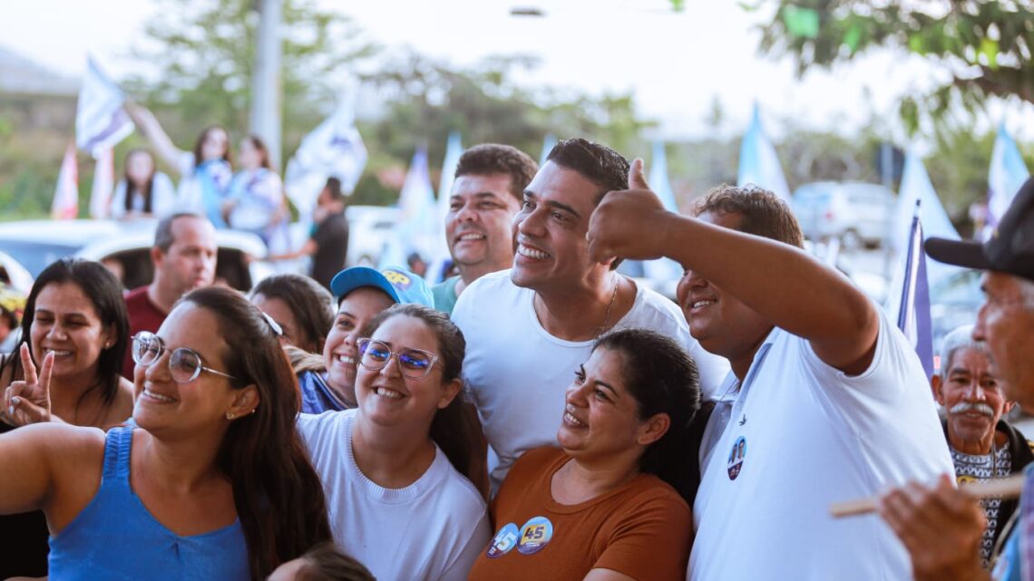 Giro 45 desembarca no 3° Distrito: Rodrigo e Dayse são recepcionados pela população da zona rural de Caruaru