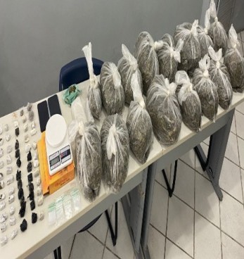 Mais de 9kg de maconha apreendidos no Agreste