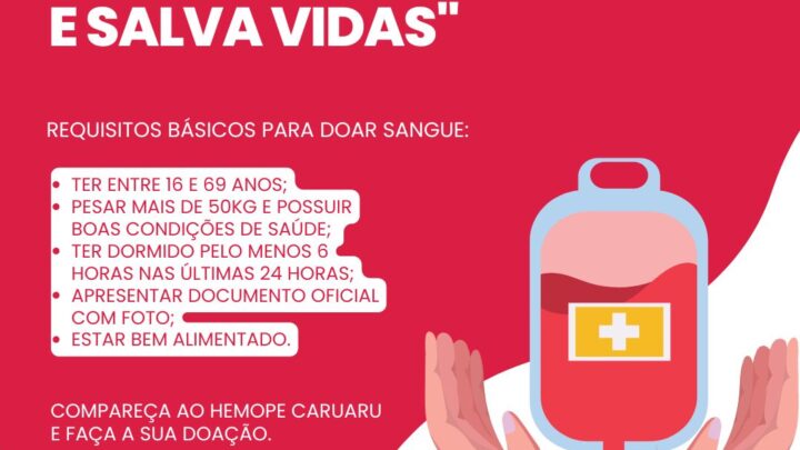 Hospital Mestre Vitalino faz apelo à população para doação de sangue