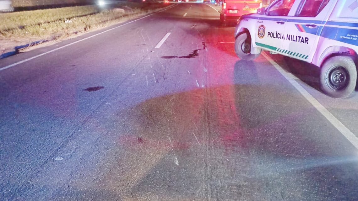 Homem morre após colisão envolvendo duas motos e dois carros na BR 232