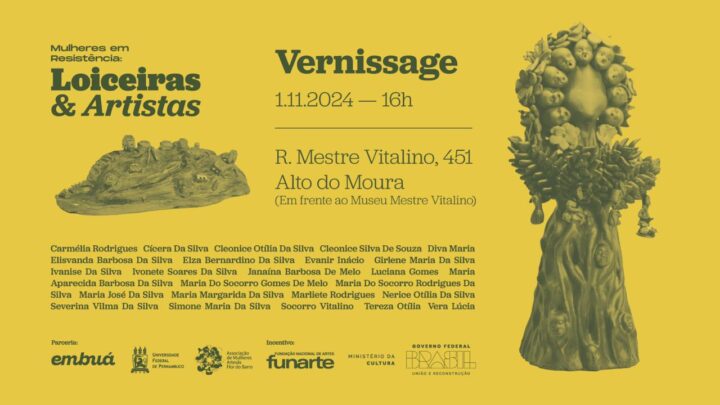 Exposição “Mulheres em Resistência: Loiceiras e Artistas” celebra o protagonismo feminino na tradição do artesanato em barro