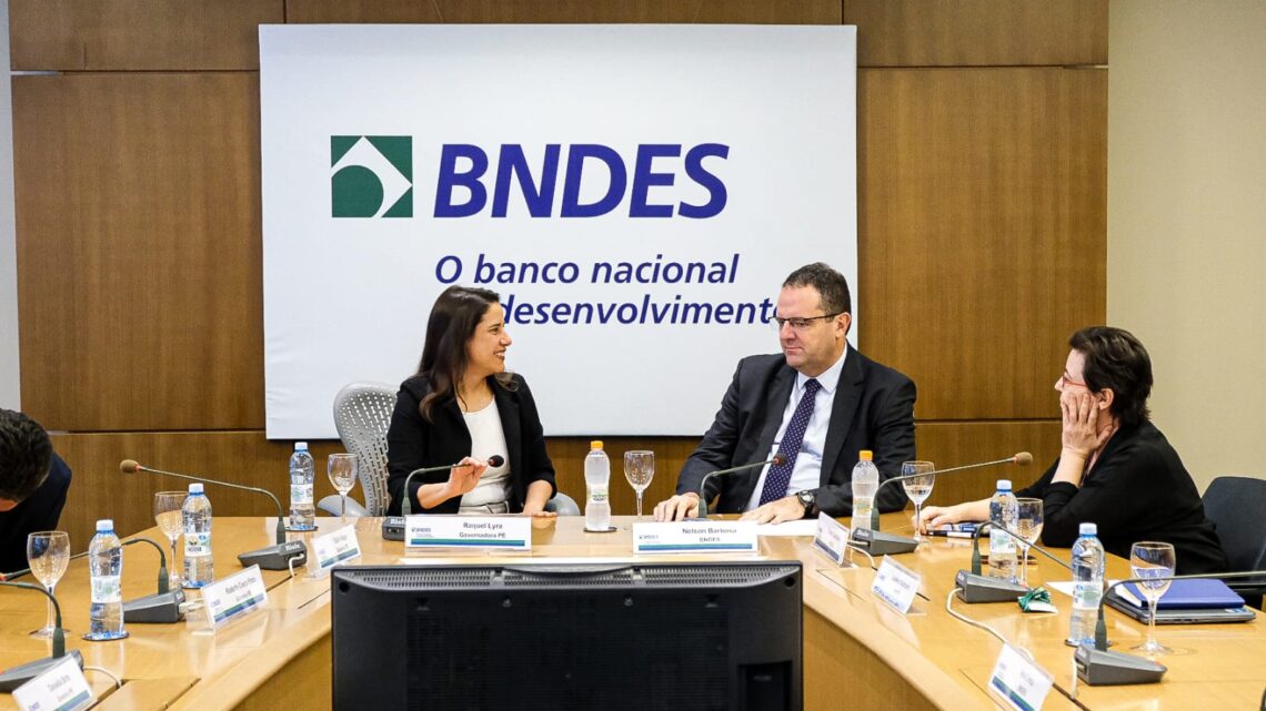 No Rio de Janeiro, governadora Raquel Lyra se reúne com presidente da Petrobras e trata de financiamento do BNDES