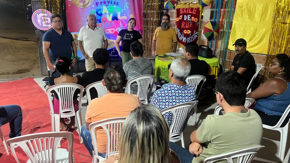 Primeira reunião da Associação dos Blocos Carnavalescos de Caruaru