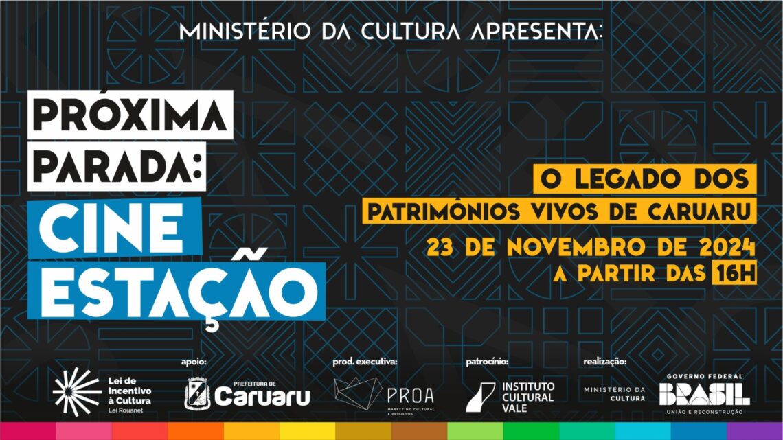 Patrimônios Vivos de Caruaru são homenageados em sessão de cinema gratuita na Estação Criativa Patrimônios Vivos de Caruaru são homenageados em sessão de cinema gratuita na Estação Criativa