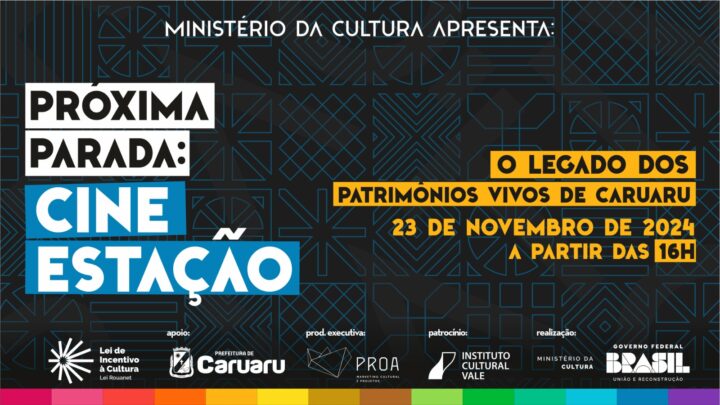 Patrimônios Vivos de Caruaru são homenageados em sessão de cinema gratuita na Estação Criativa