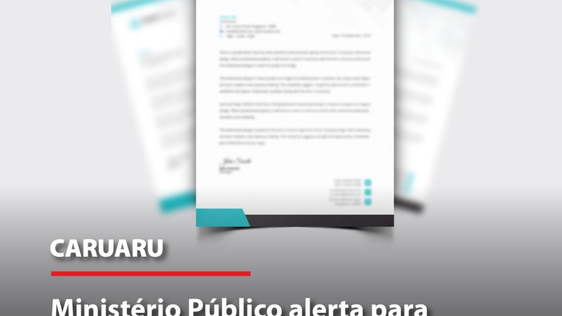 Ministério Público alerta para riscos fiscais em proposta de redução de ISS em Caruaru Ministério Público alerta para riscos fiscais em proposta de redução de ISS em Caruaru