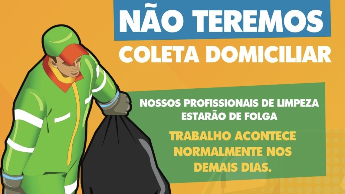 Profissionais de limpeza urbana ganharão folga por reconhecimento nos feriados de Natal e Réveillon