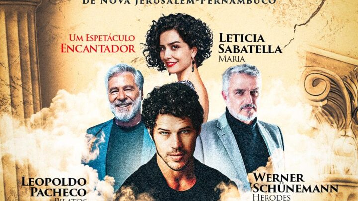 Veja quem são os artistas da Paixão de Cristo 2025 em Nova Jerusalém