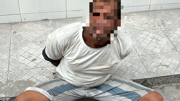 Homem é conduzido à Delegacia da Mulher após descumprimento de medida protetiva, em Caruaru