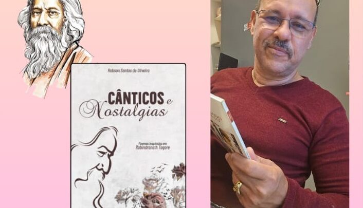 Robson Santos faz o lançamento do livro Cânticos e Nostalgias