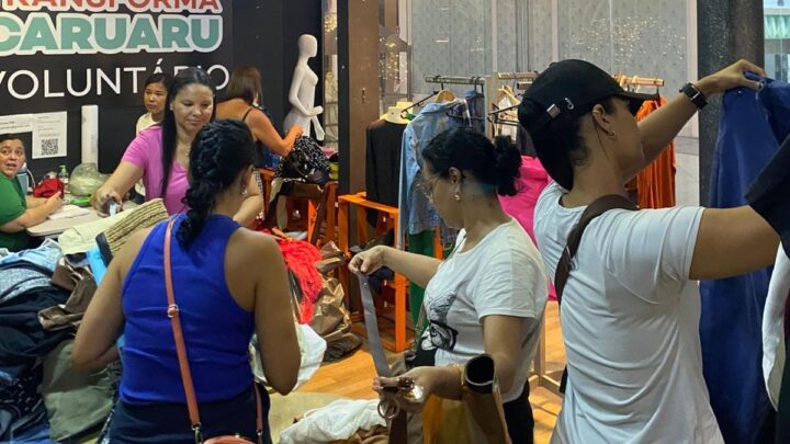 Bazar do Bem acontece de hoje (13) até domingo (15) no Shopping Difusora