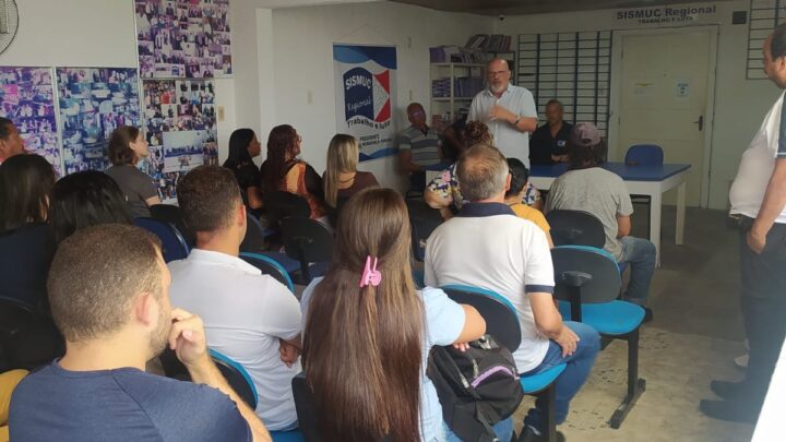 SISMUC Regional realiza assembleia nesta quarta-feira (08)