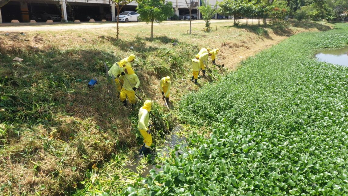 Limpeza no Rio Ipojuca e em canais de Caruaru