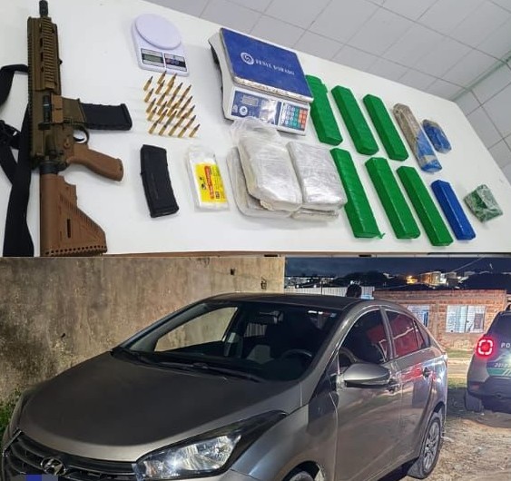 Dois homens e grávida são presos com 12 kg de maconha Dois homens e grávida são presos com 12 kg de maconha