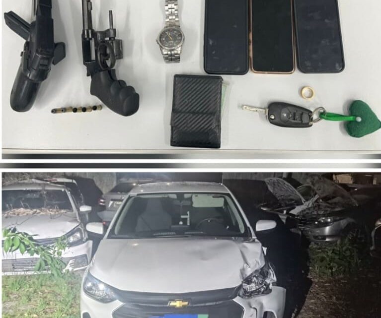 PM prende três suspeitos de roubo em flagrante PM prende três suspeitos de roubo em flagrante