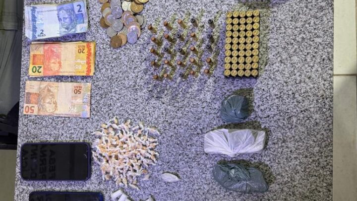 Suspeito de homicídios é preso com drogas e armas no Agreste