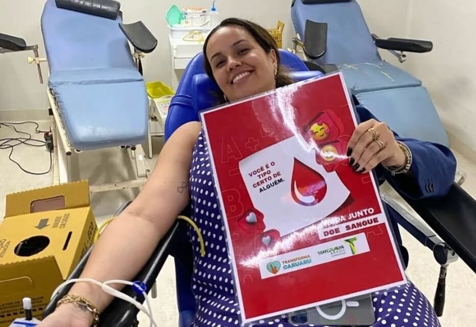 Transforma Caruaru promove a campanha “Muda Junto, Doe Sangue!” para fortalecer estoque no período carnavalesco