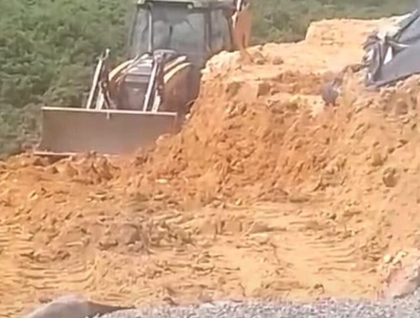 PM flagra obra sem a licença ambiental