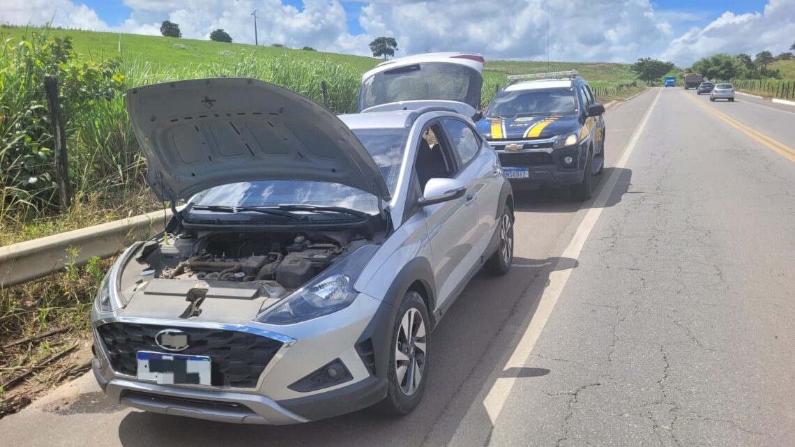 Motorista recebe multas indevidas e ajuda PRF a recuperar carro clonado