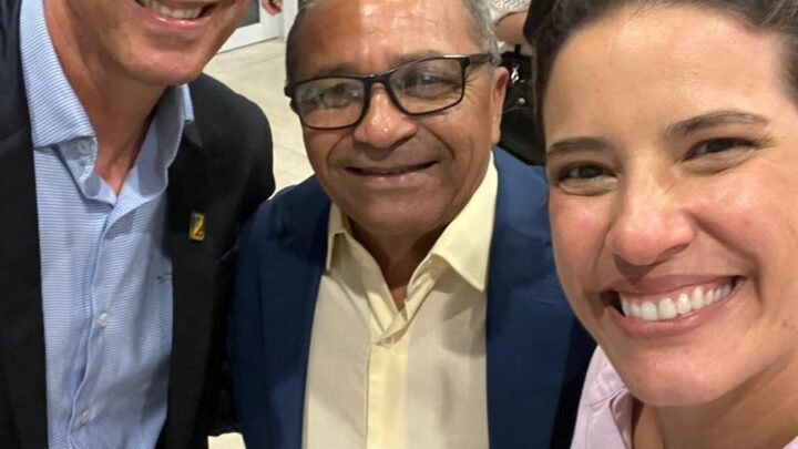 Vereador Raminho Xavier participa do ato de filiação da governadora Raquel Lyra ao PSD