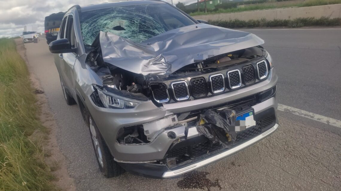 Pedestre morre atropelado por veículo utilitário